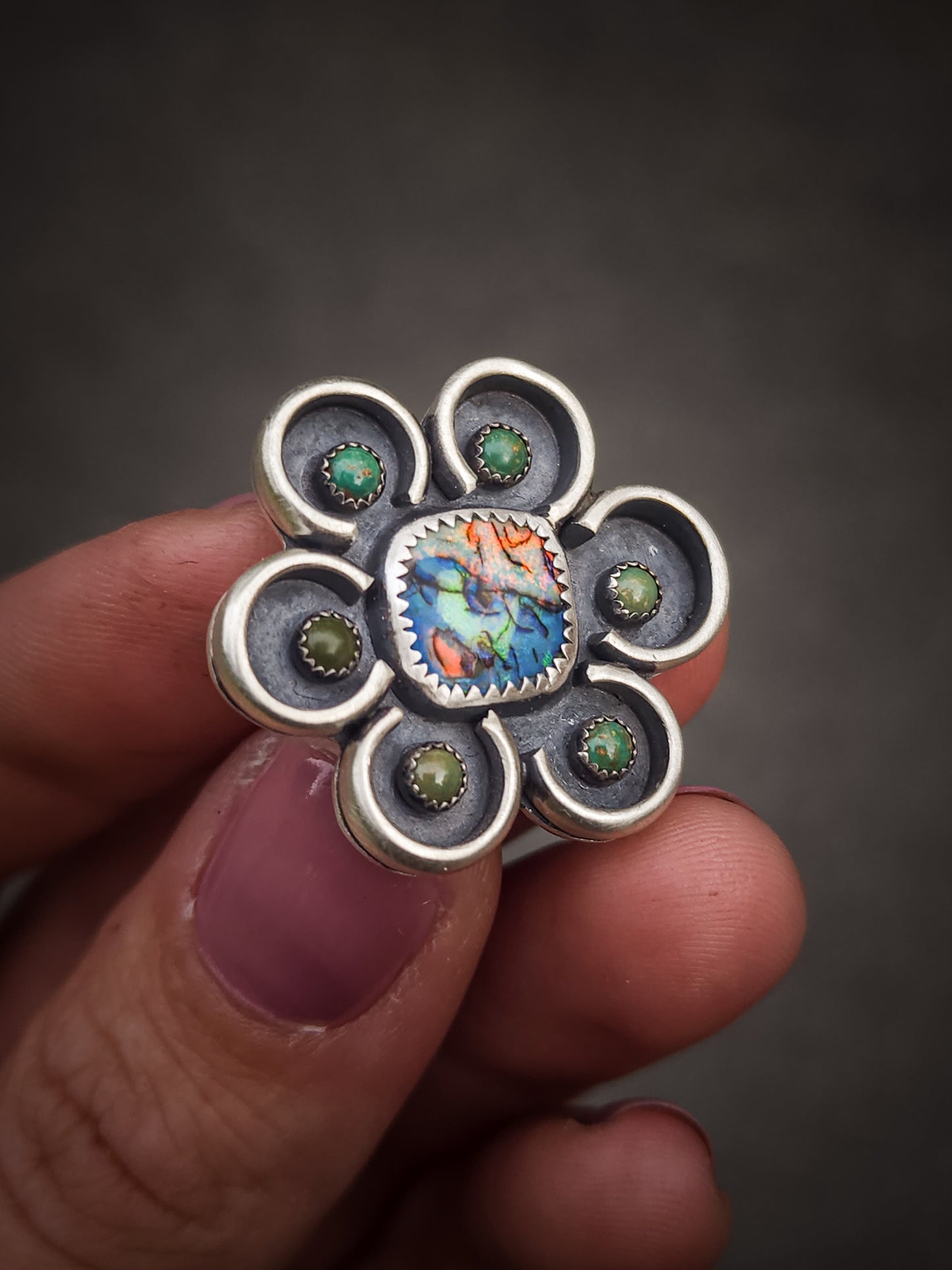 Flower Power Hat Pin