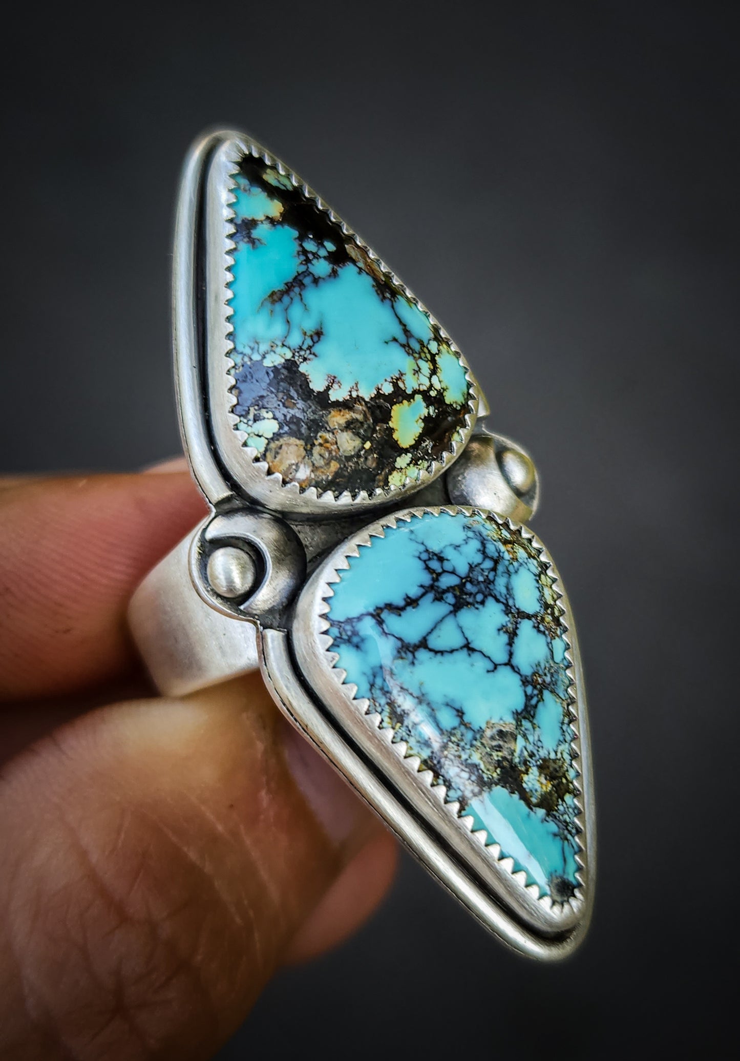 Crescent Saddle Ring || 9.75