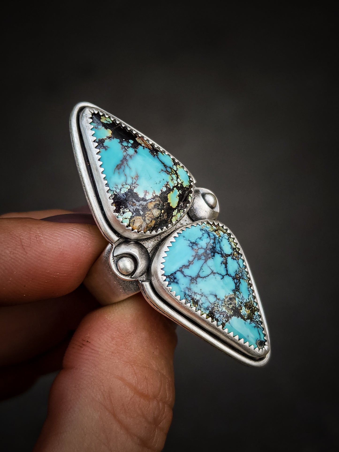 Crescent Saddle Ring || 9.75