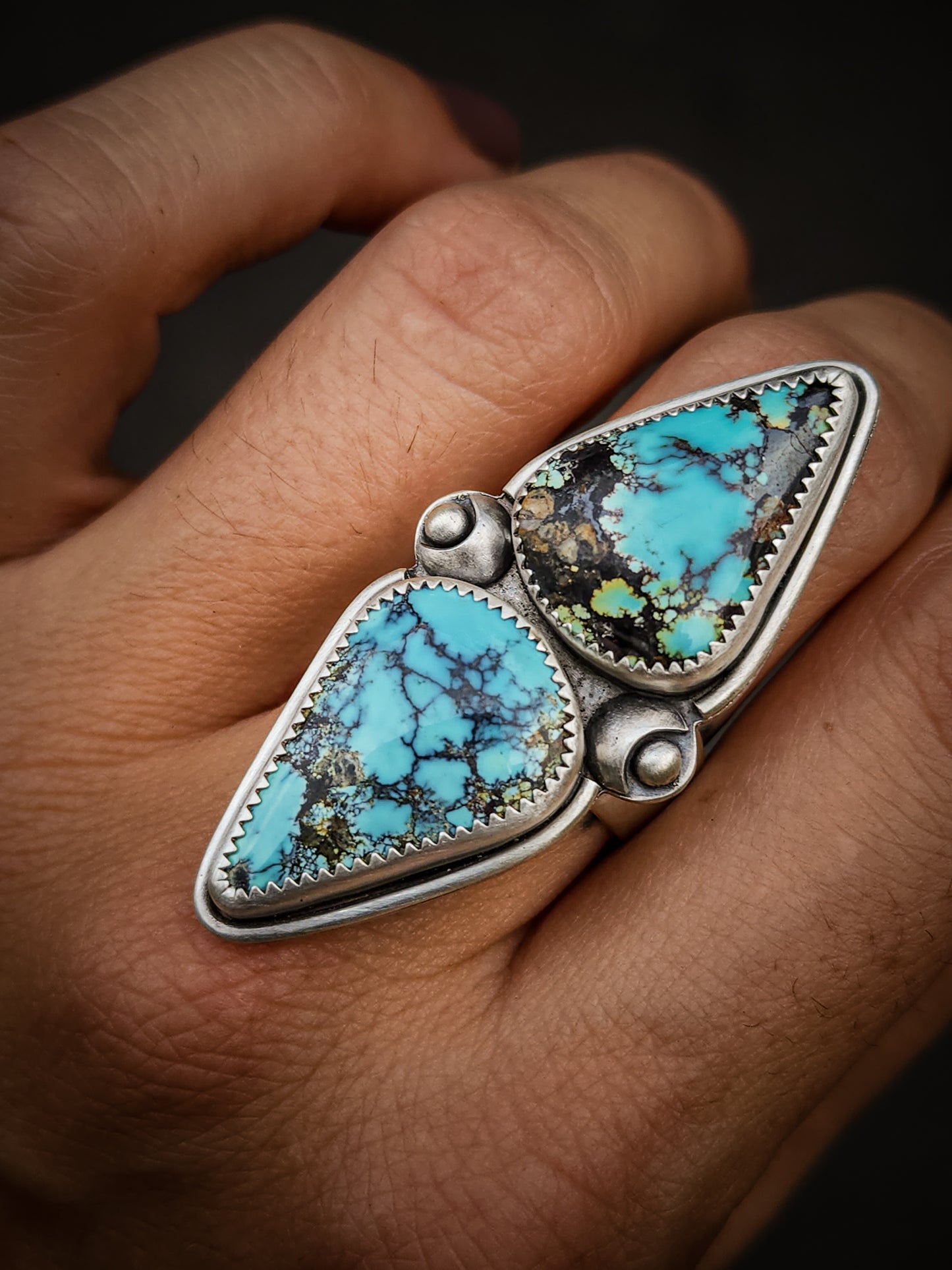 Crescent Saddle Ring || 9.75