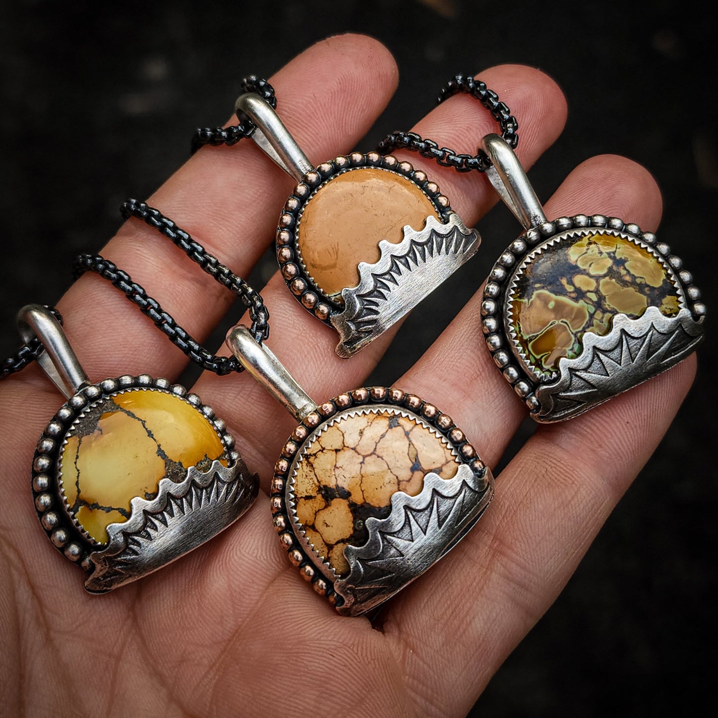 Harvest Sun Pendant no.1