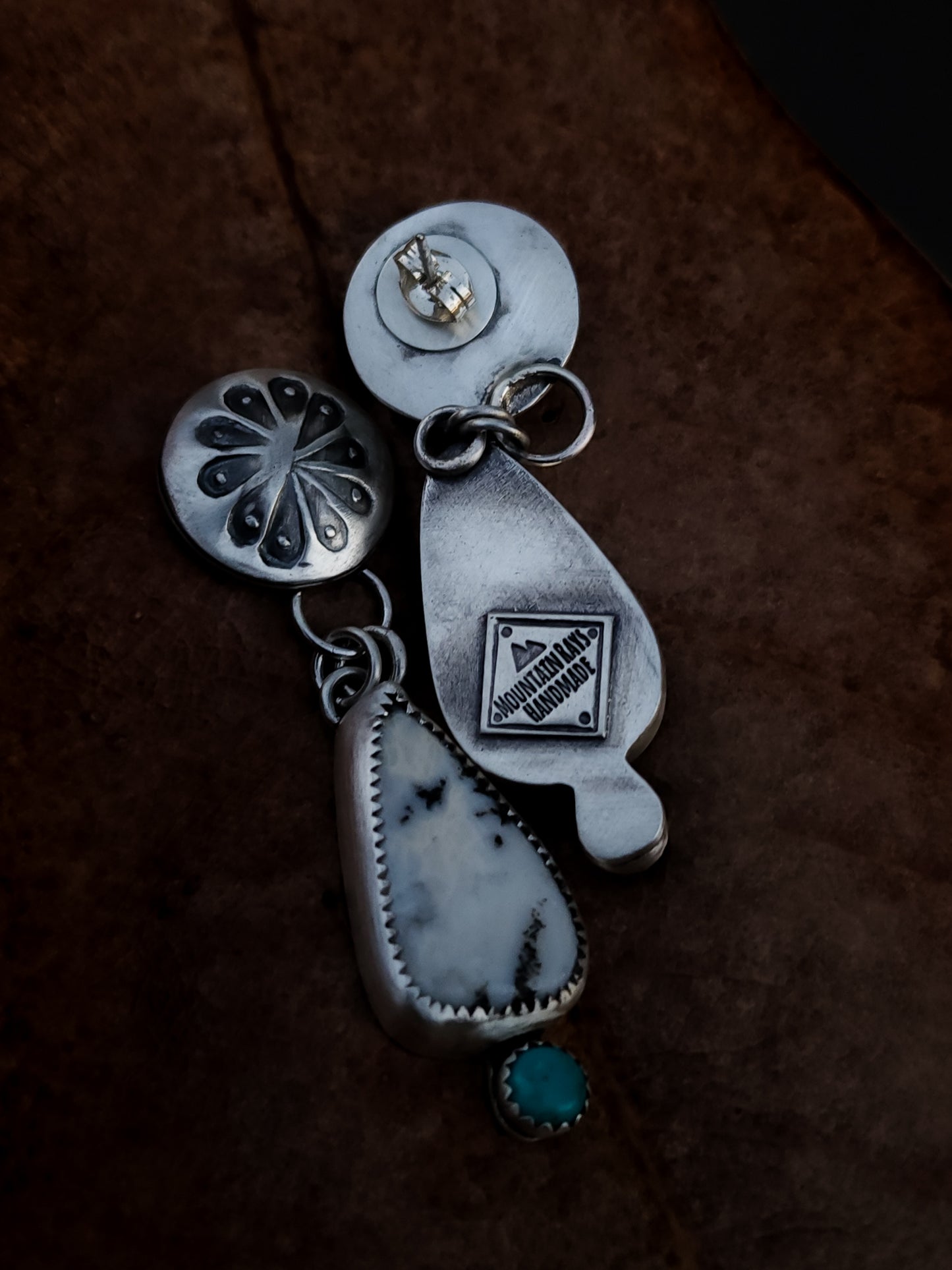 Bluebird Dangle Stud Earrings no.2