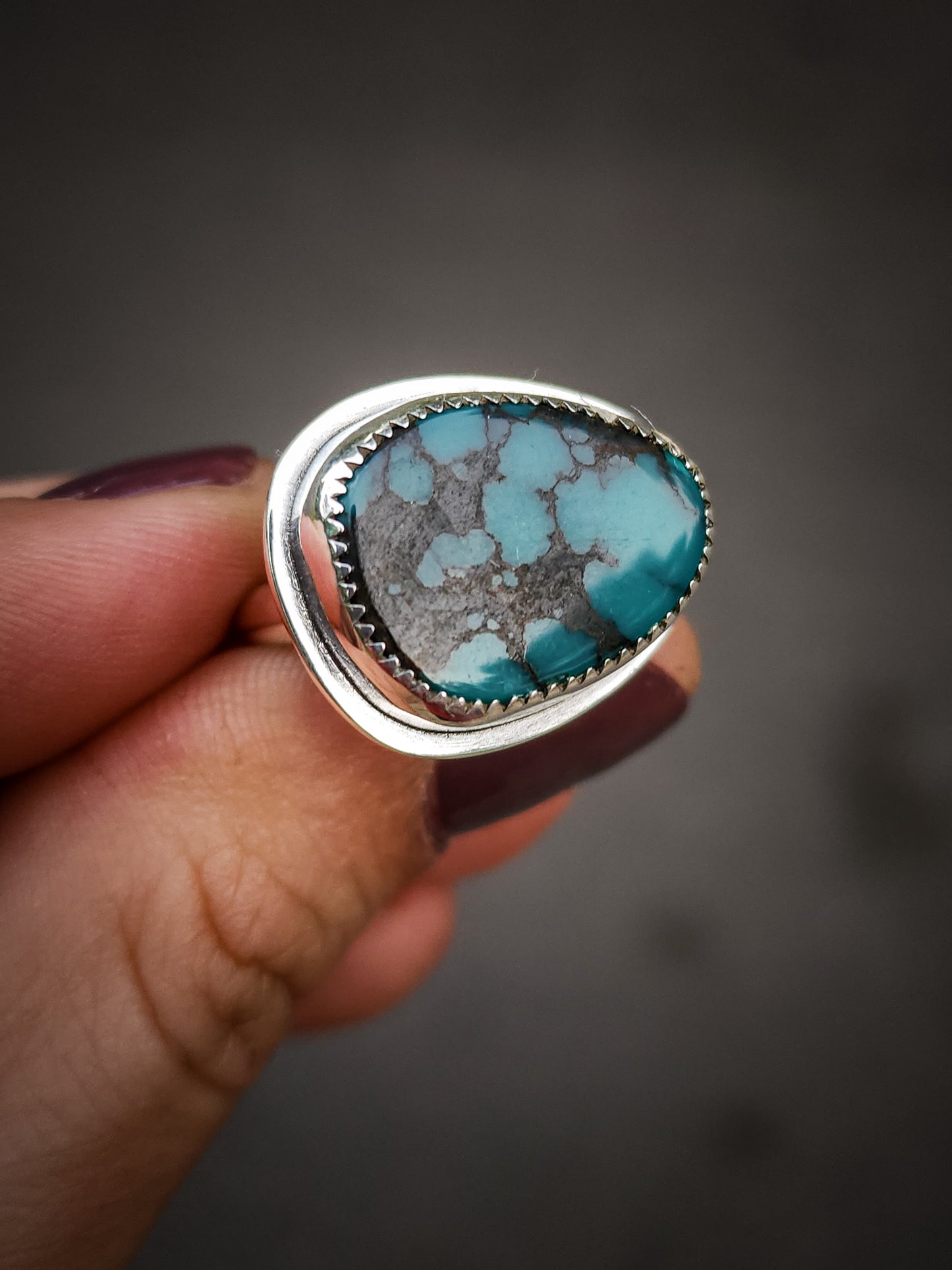Turquoise Ring no.1 || 7.75