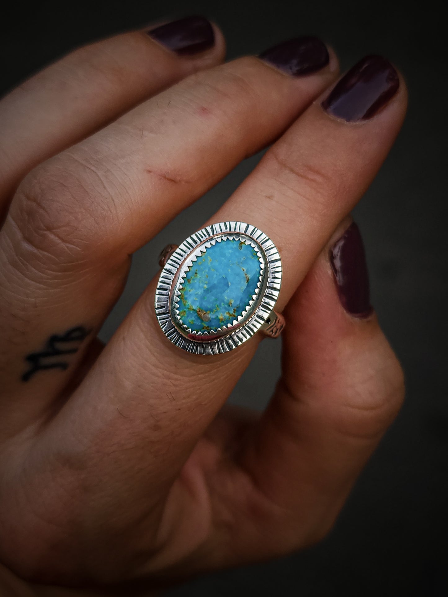 Turquoise Ring no.2 || 9.75
