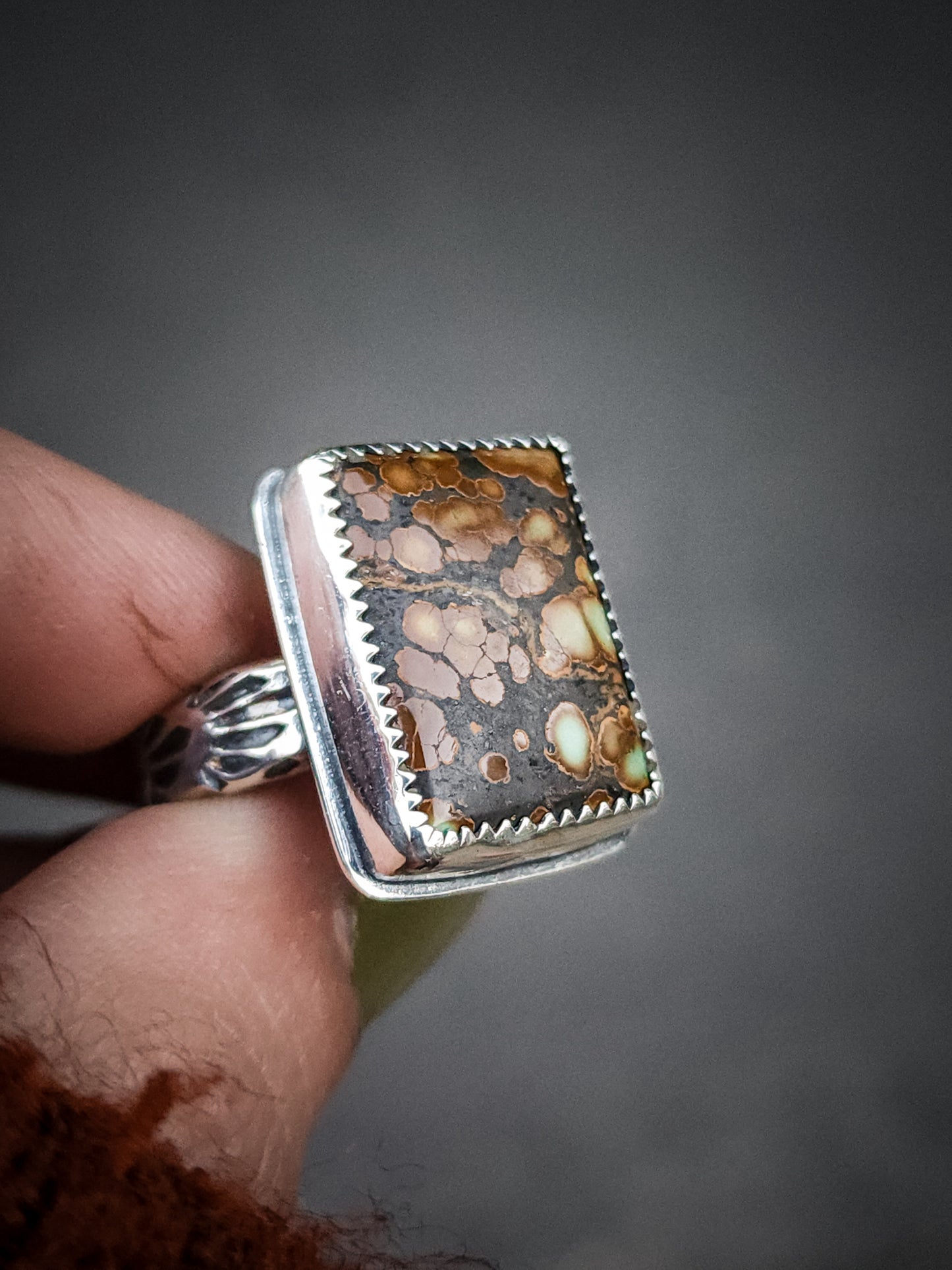 XxtraThicc Stamped Ring no.3 || 9.5