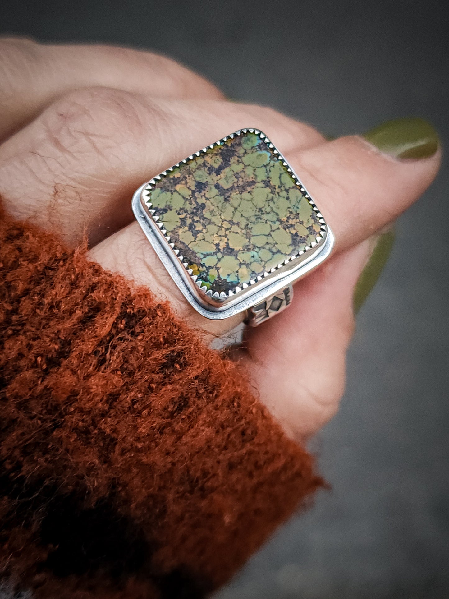 XxtraThicc Stamped Ring no.2 || 7.5