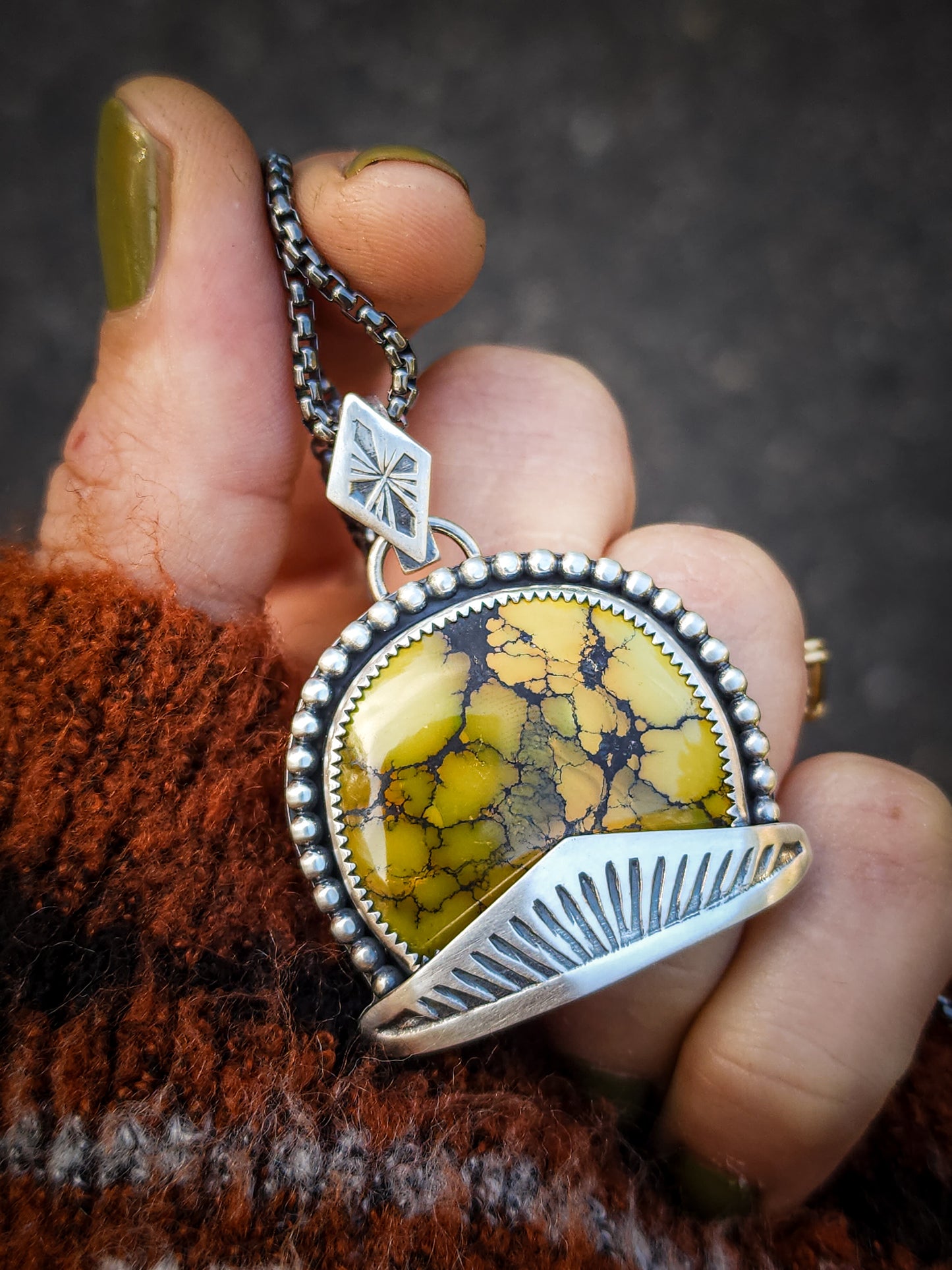 Harvest Sun Pendant no.2