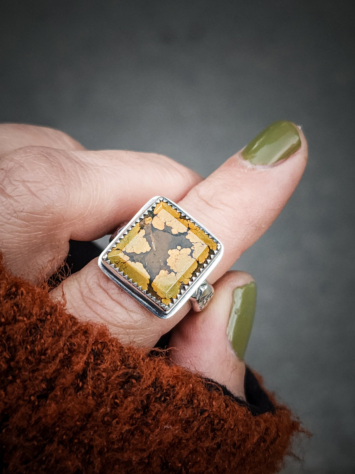 XxtraThicc Stamped Ring no.1 || 8.5