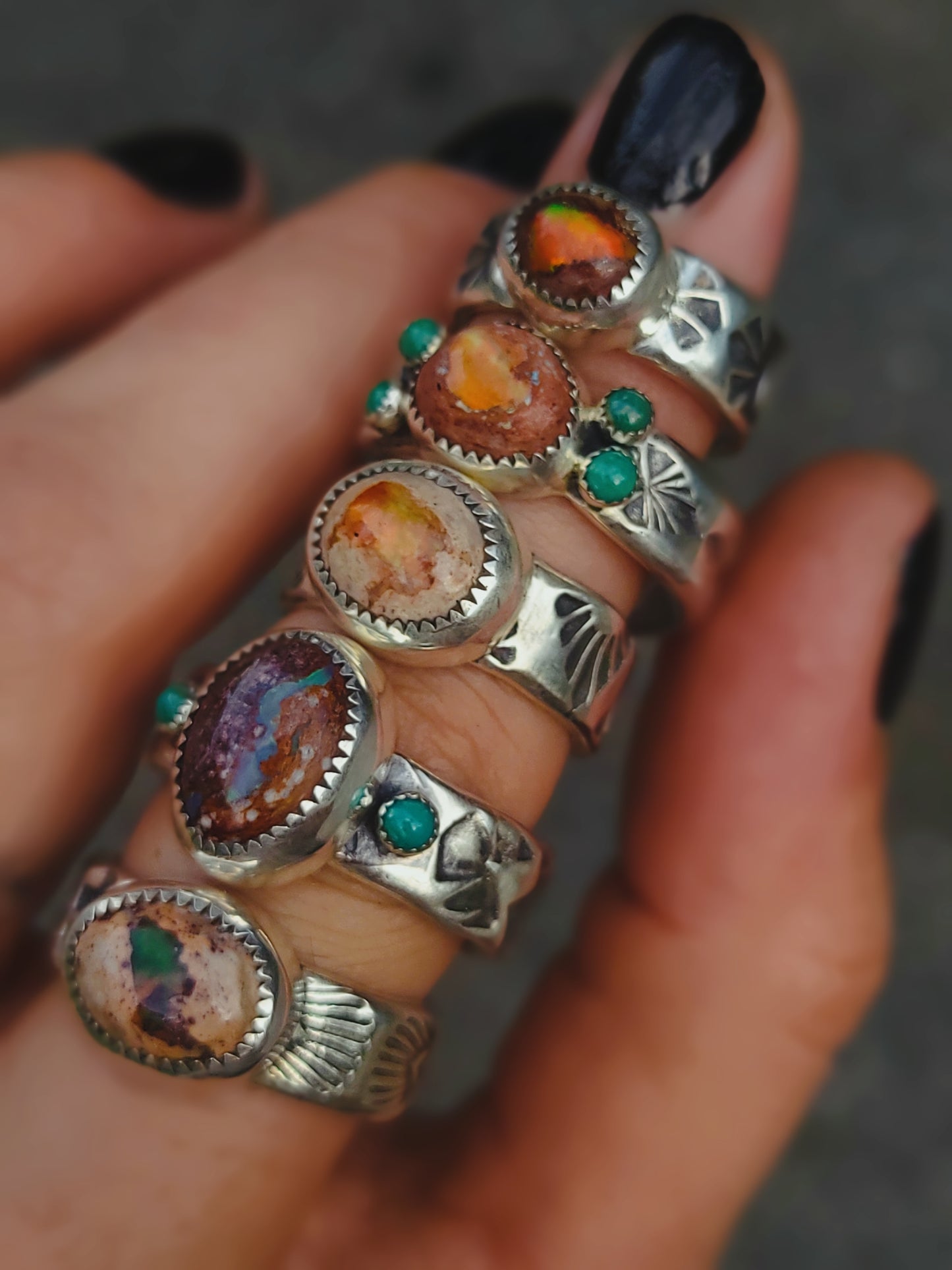 Xxtrathicc Stamped Ring no.5 || 10