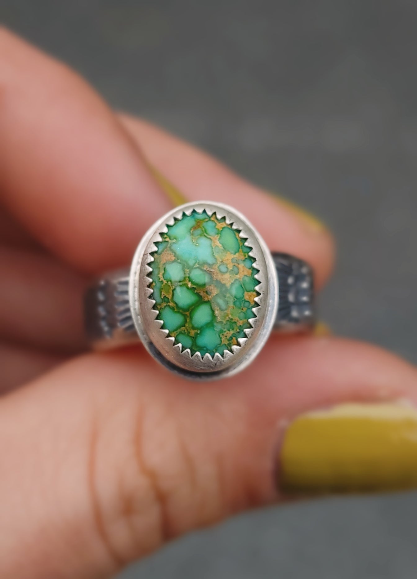 XxtraThicc Stamped Ring no.1 || 8