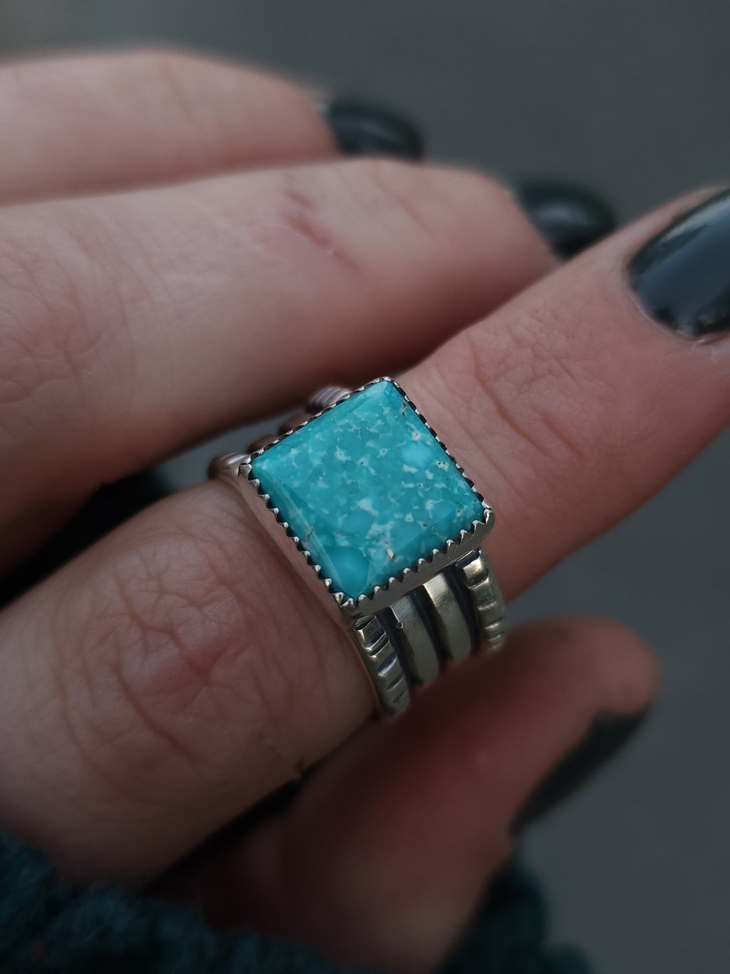 XxtraThic Turquoise Ring || 5.75