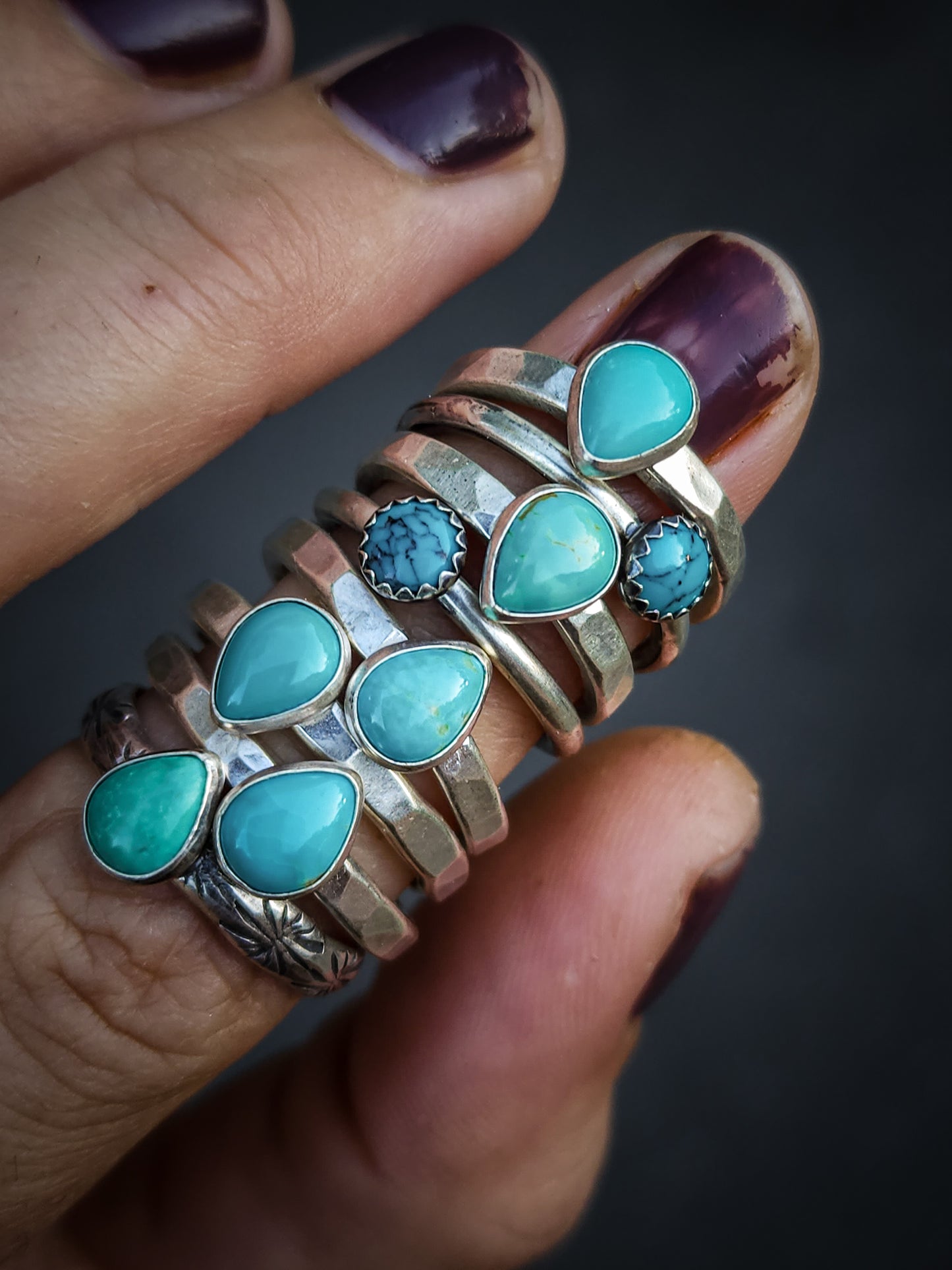 Dainty Turquoise Rings [multi-listing]