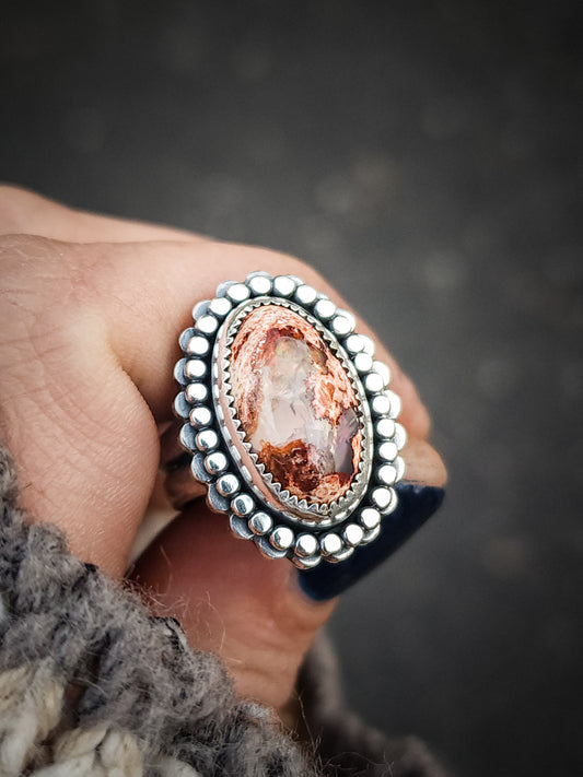 Winter Flower Ring no.2 || 7