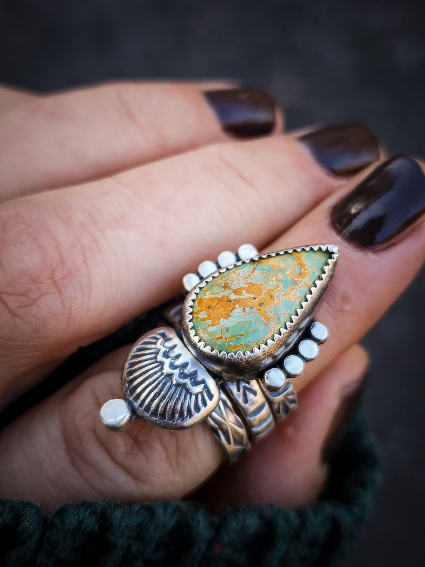 Conic Stamped Stackers no.4 || 7