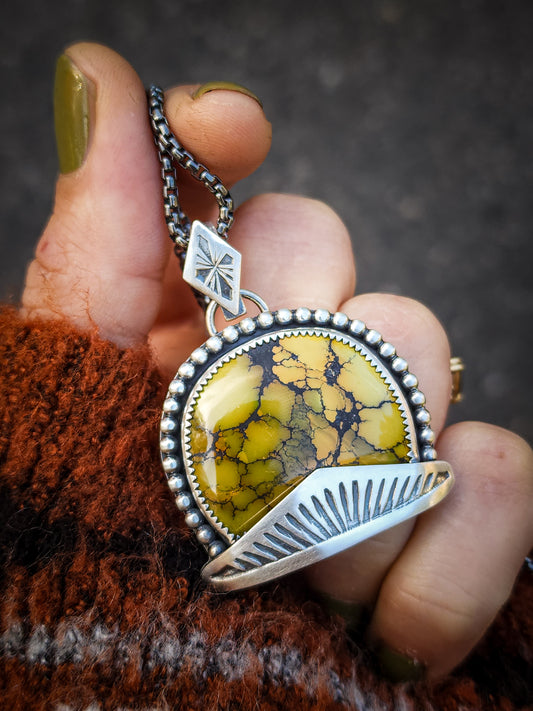 Harvest Sun Pendant no.2