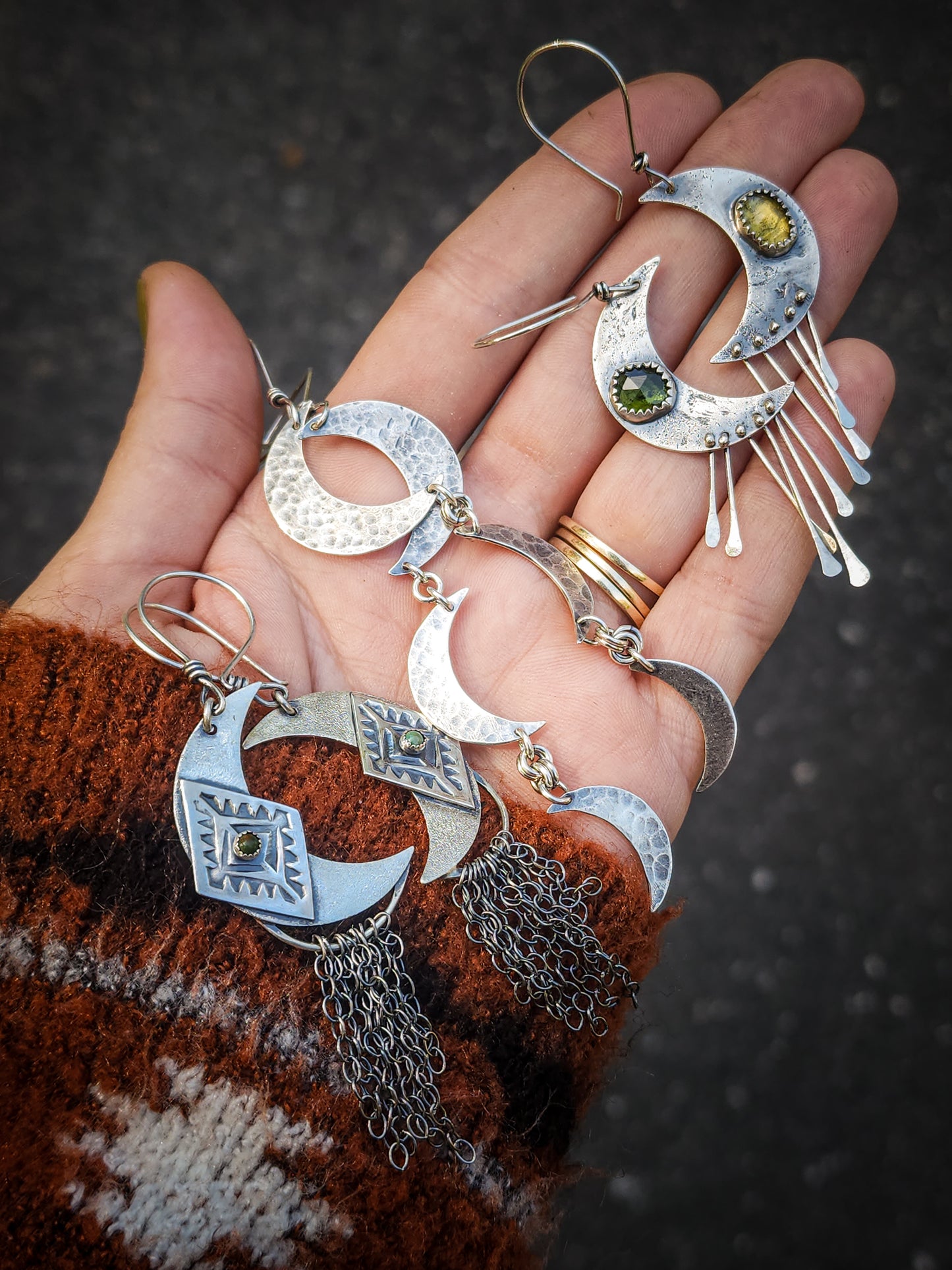 Harvest Moon Earrings [multi-listing]