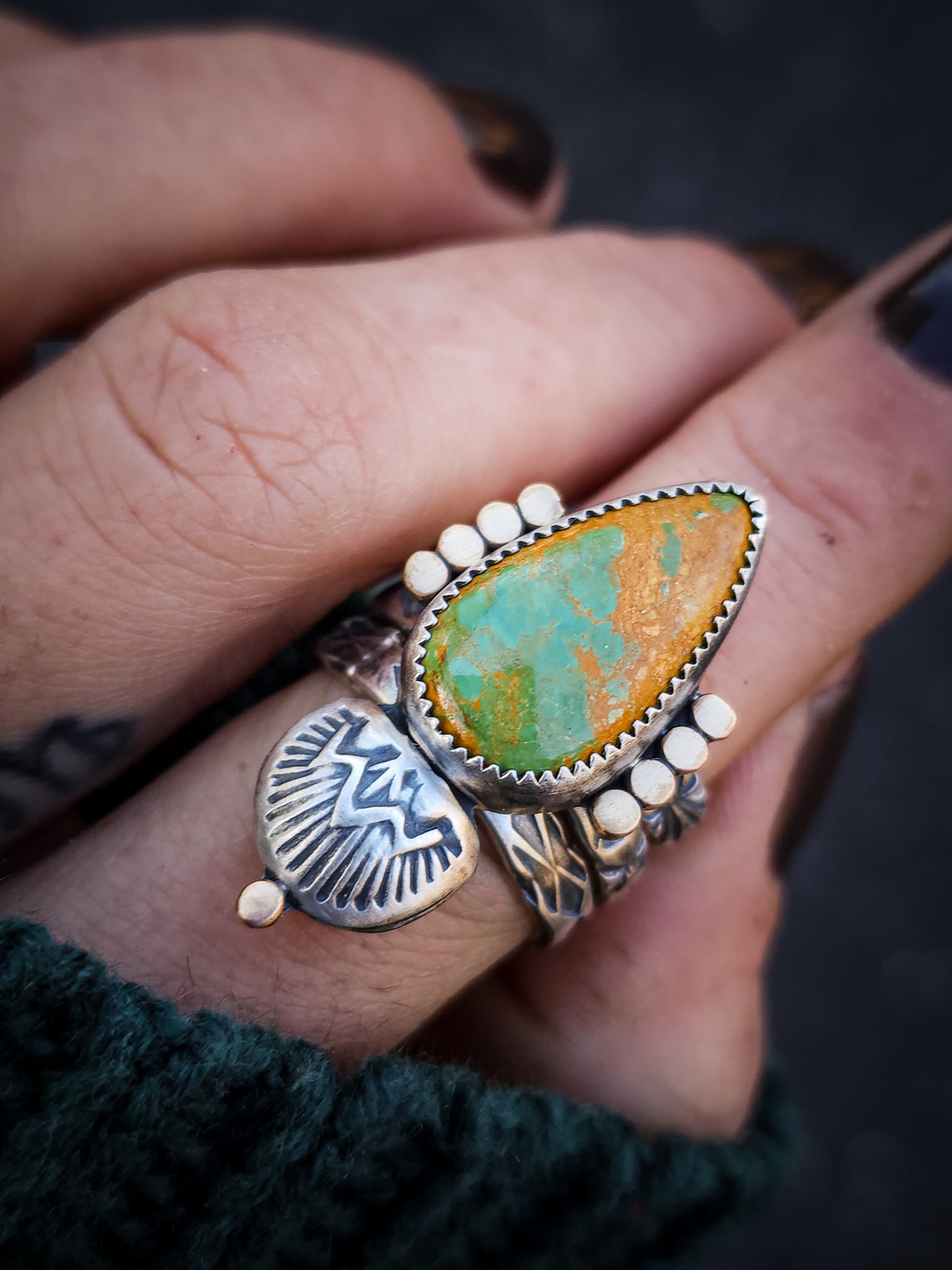 Conic Stamped Stackers no.6 || 9