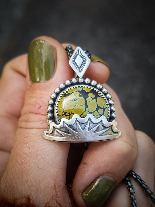 Harvest Sun Pendant no.1