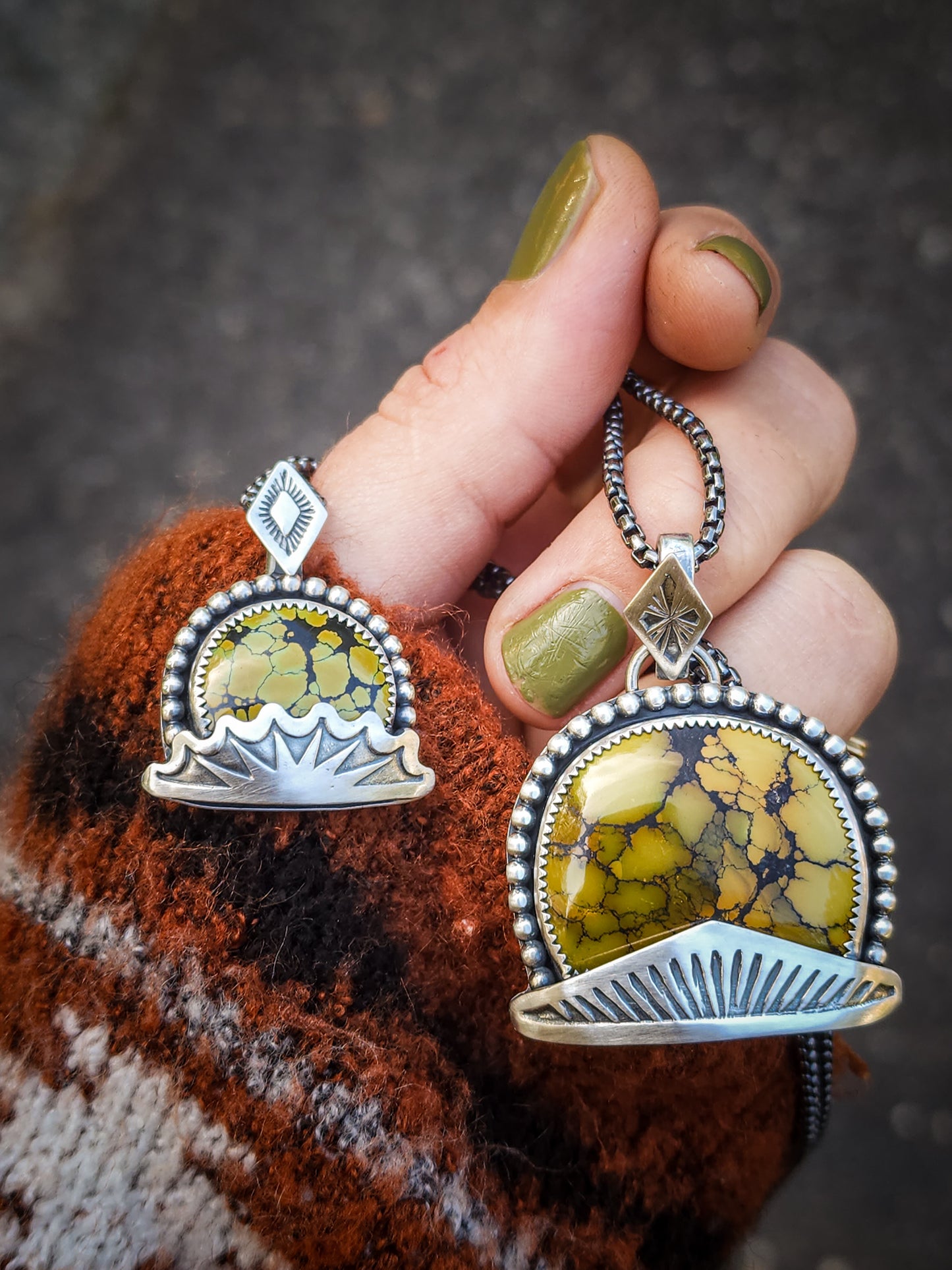 Harvest Sun Pendant no.1