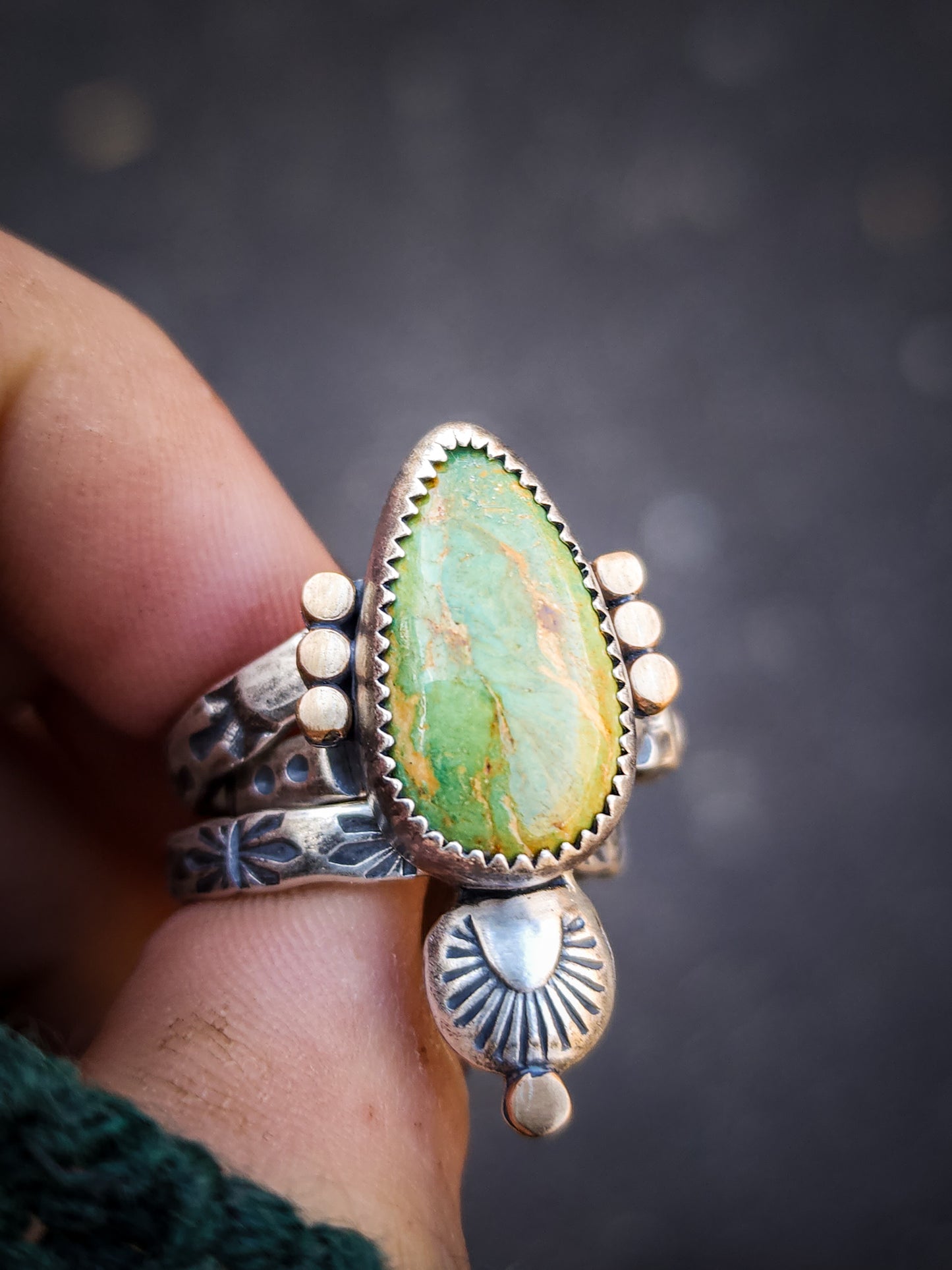 Conic Stamped Stackers no.5 || 8.75