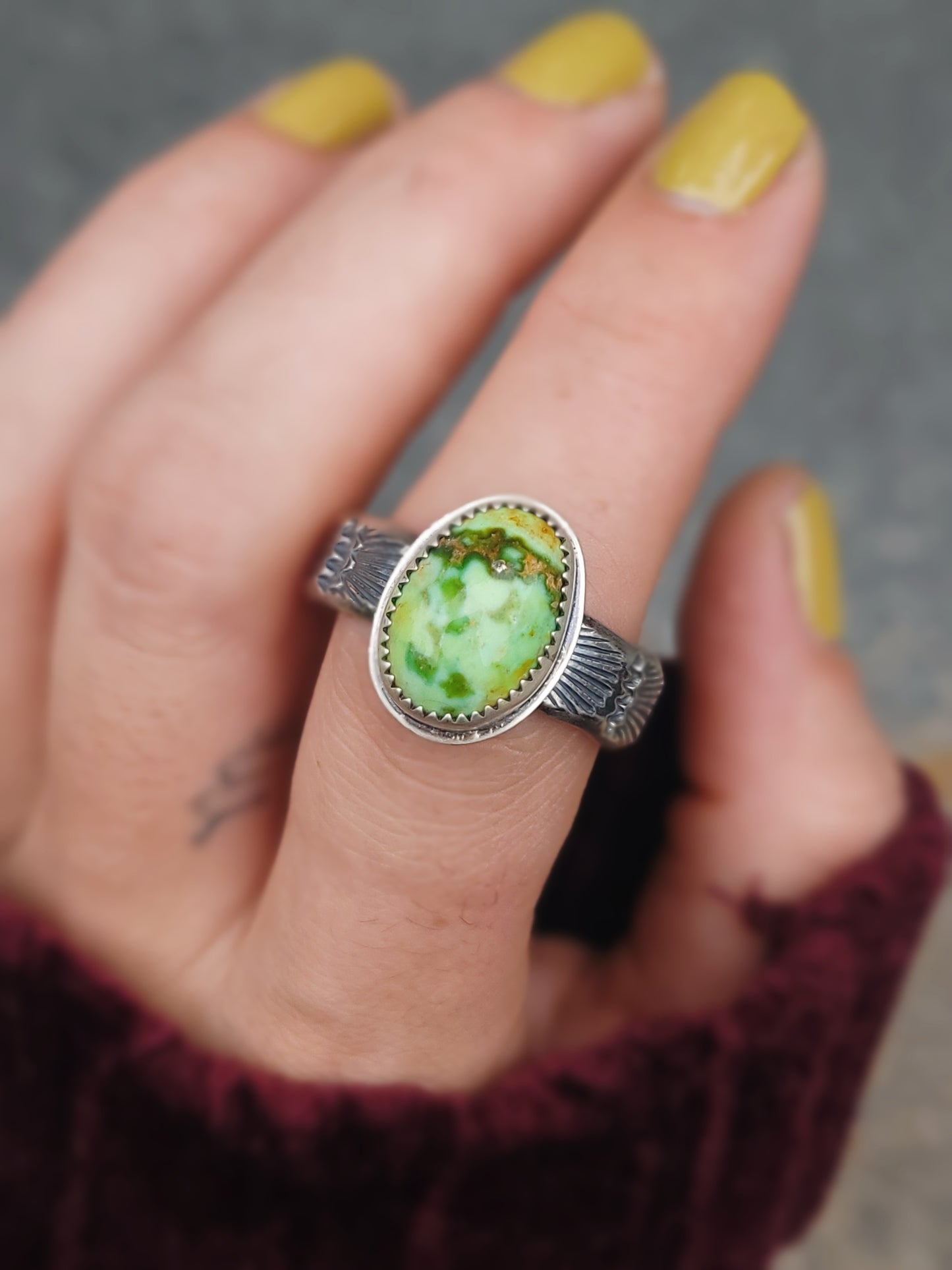 XxtraaThicc Stamped Ring no.3 || 12